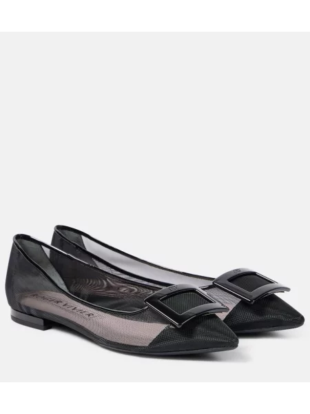 Balerini Roger Vivier plasă negru