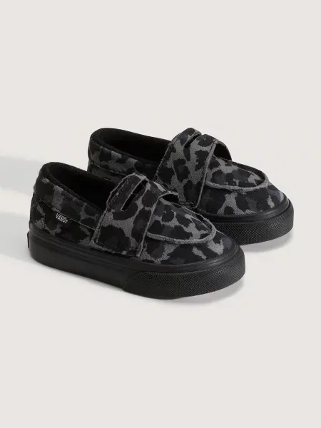 Vans Mokasíny semišové Loafer 53 LEOPARD černé