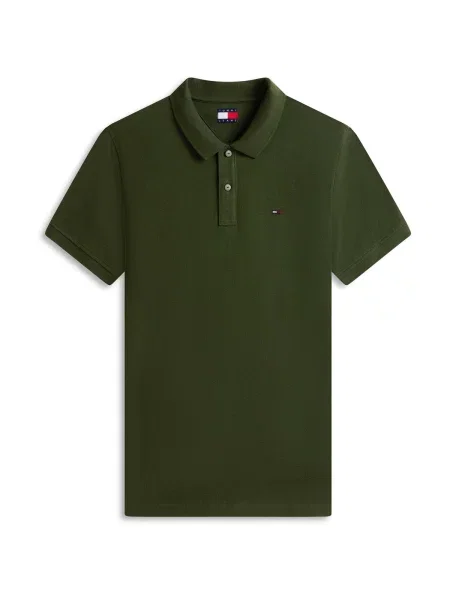 Tommy Jeans Tricou polo verde