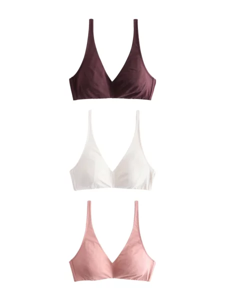 Next Sutien Ultimate Comfort fildeş / ciocolatiu roz
