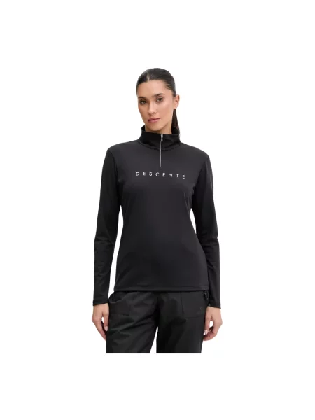 Bluza Descente Chest Logo T-Neck black czarna