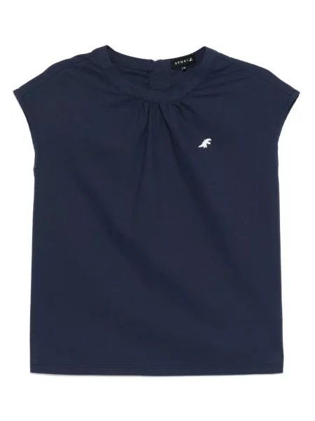 Top Sport B. By Agnès B. popelinowy niebieski