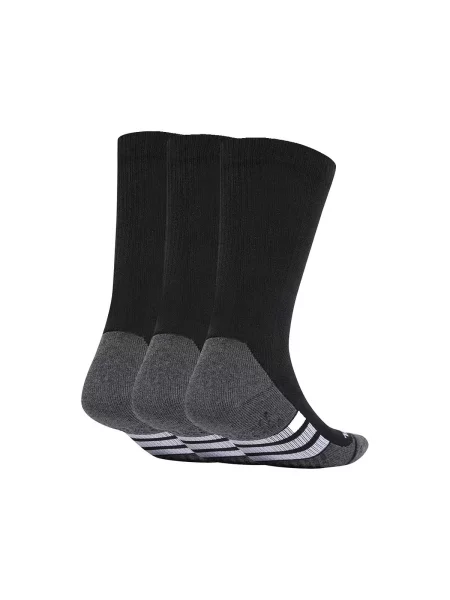 ADIDAS PERFORMANCE Sportske čarape Performance Grip CLIMACOOL Cushioned Crew 3 Pairs siva melange bijela crna