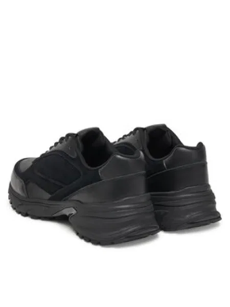 Pánske topánky Calvin Klein Hike Runner HF Leather Mix triple black čierna