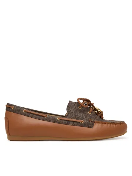 Mocasini MICHAEL Michael Kors Fallon Moc maro