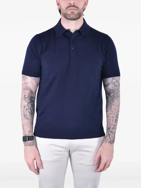 Scurt tricou polo Kangra albastru