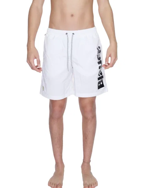 Pantaloni scurți Blauer alb