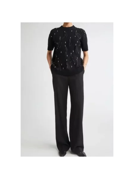 Sweter Max Mara Studio wełniany czarny