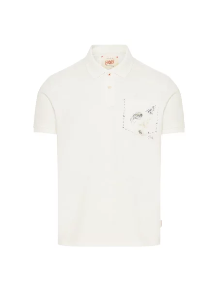 Polo Bob klasyczne białe