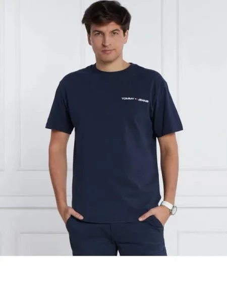 Tommy Jeans Póló TJM CLSC kék