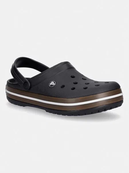 Crocs natikače Crocband Gum Clog crna