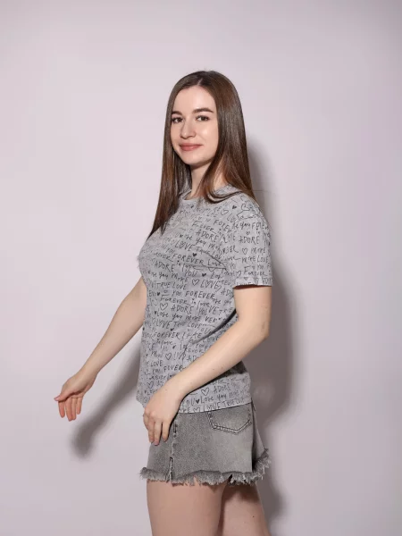 Футболка Lumo серая