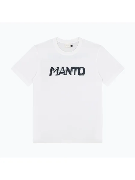 Футболка Manto с автографом белая