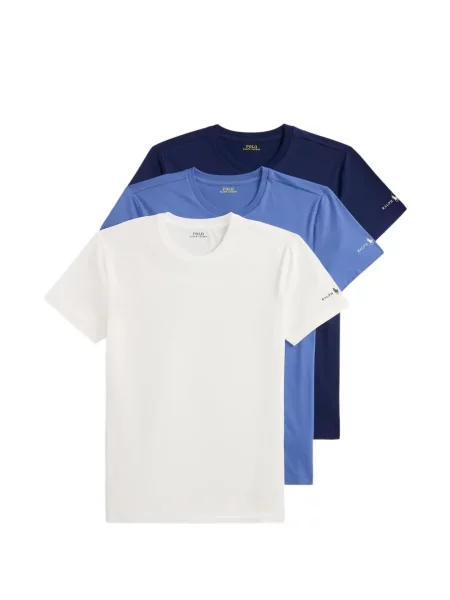 Ριγέ κάλτσες Polo Ralph Lauren από ζέρσεϋ με αυτόγραφο μπλε