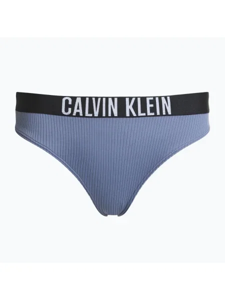 Calvin Klein costum de baie fund Intense Power Rib Bikini grisaille