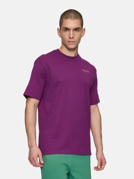 FILA Tricou LANGEWEG auriu / lila