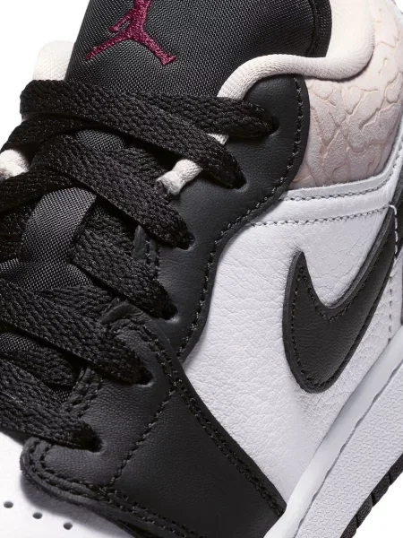 Jordan Air 1 Low SE sportcipő gyerek bőr fekete
