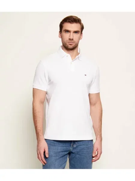 Tommy Hilfiger Tenisz póló | pique fehér