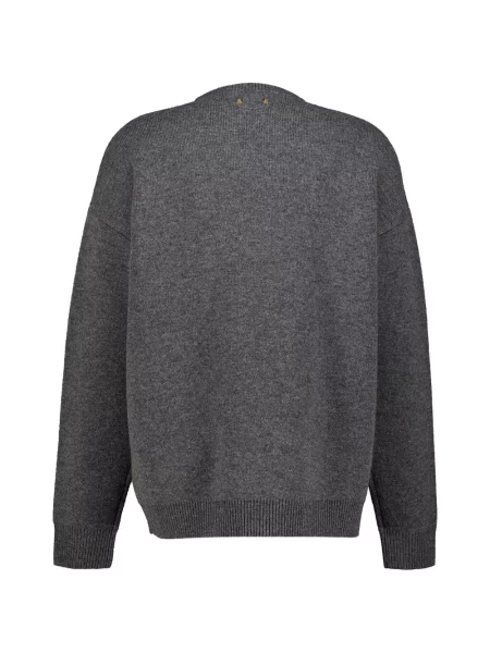 Pulover Balenciaga tricotate gri