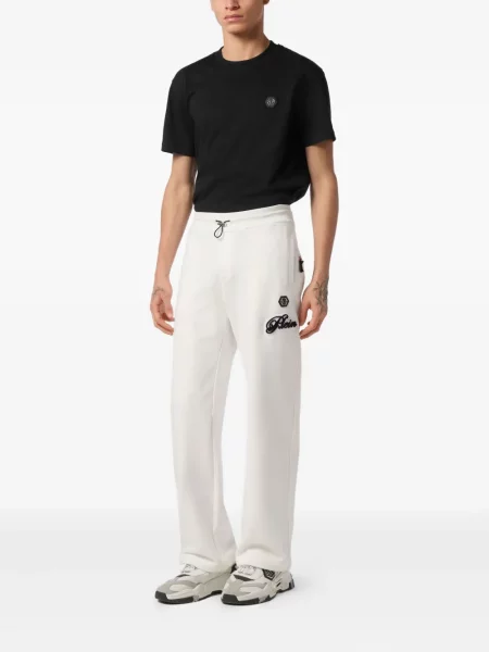 Pantaloni Philipp Plein alb