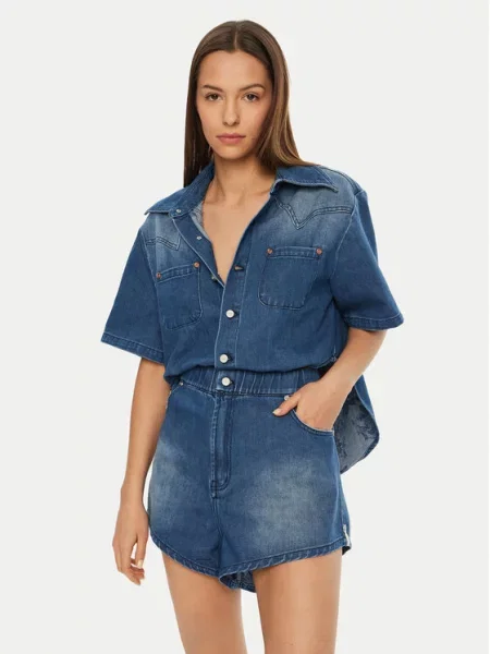 One Teaspoon Kombinezon Taylor plava