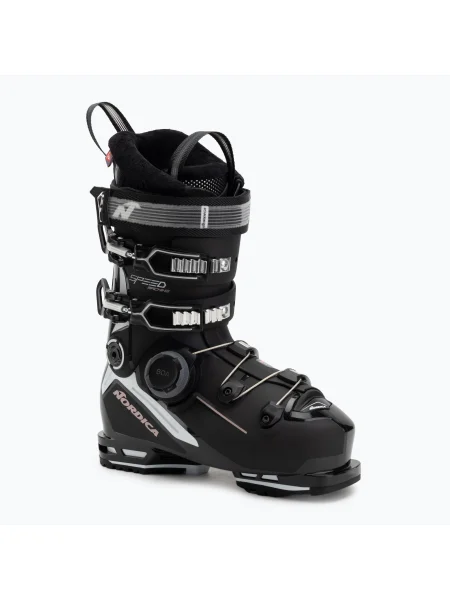 Încălțăminte de schi pentru femei Nordica Speedmachine 3 85 W BOA GW black/white/pink alb