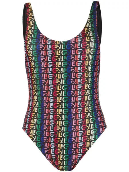 Costum de baie être Cécile cu imagine negru