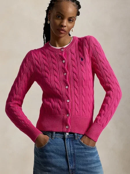 POLO RALPH LAUREN Cardigan roz