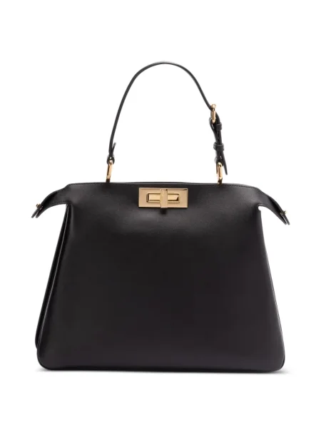 Geantă Fendi Peekaboo negru