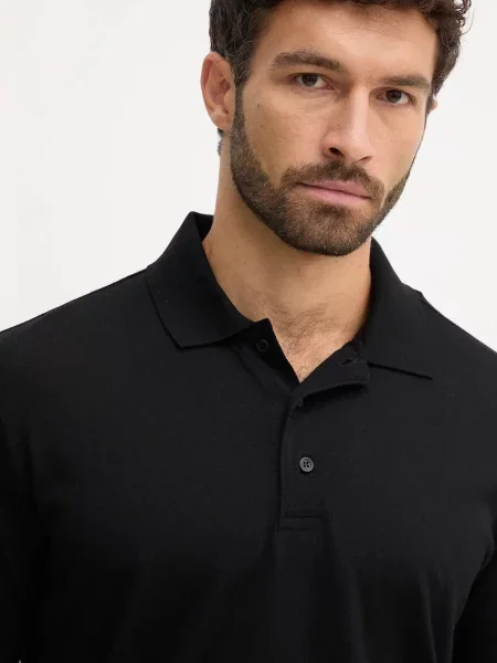 Вовняний светр Paul&Shark Knitwear легкий чорний