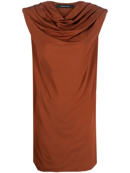 Rochie mini Federica Tosi de costum portocaliu