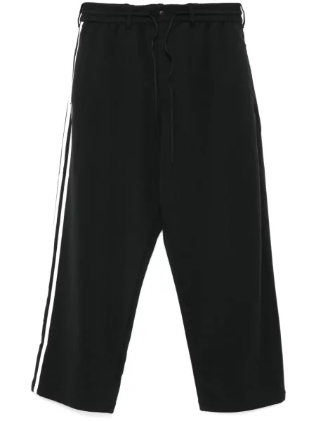 Pantaloni Y-3 cu dungi negru