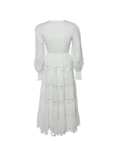 Rochie maxi Zimmermann alb