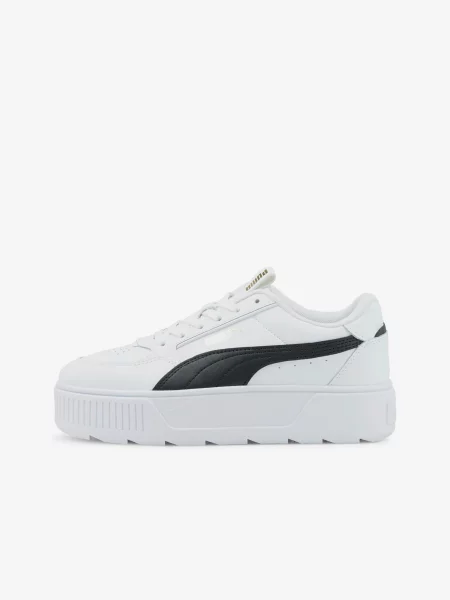 Pantofi Puma din piele alb