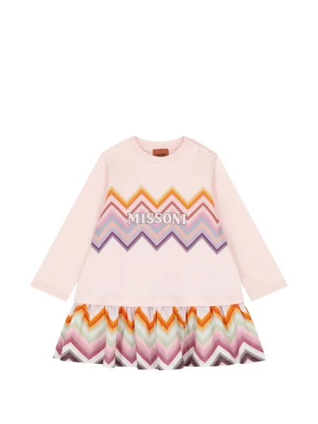 Sukienka dziecięca Missoni różowa