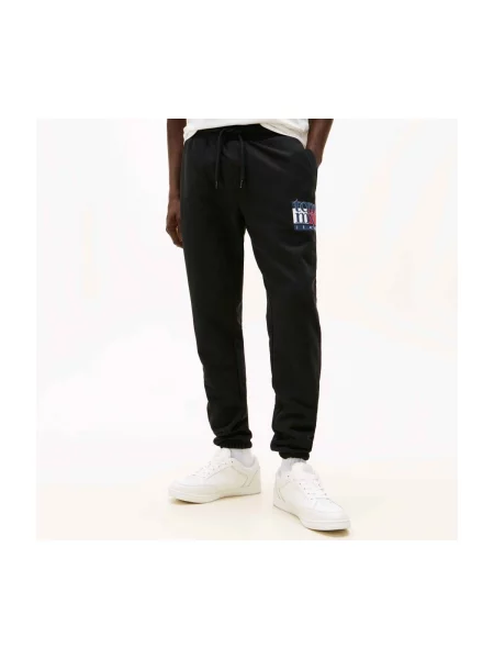 Pantaloni Tommy Jeans negru