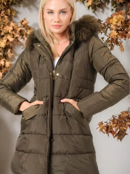 Płaszcz Dewberry brązowy