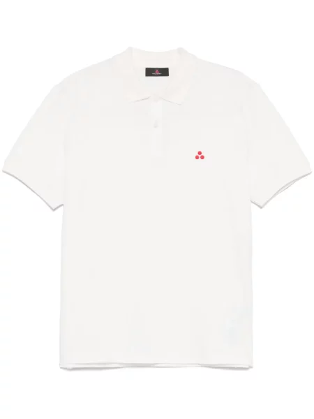 Polo Peuterey cu broderie alb