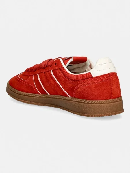 Sneakerși Tommy Jeans din piele alb