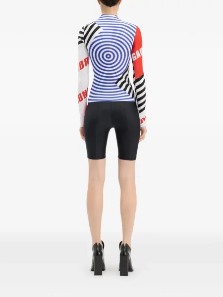 Top Jean Paul Gaultier cu imagine alb
