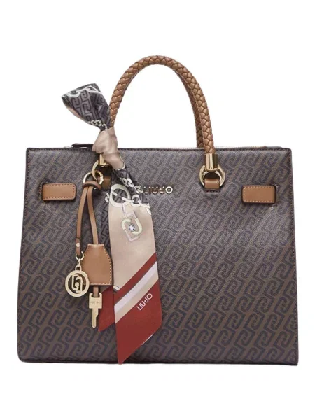 Geantă shopper Liu Jo din piele maro