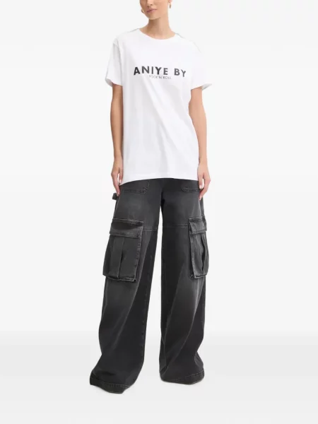 Tricou Aniye By cu imagine alb