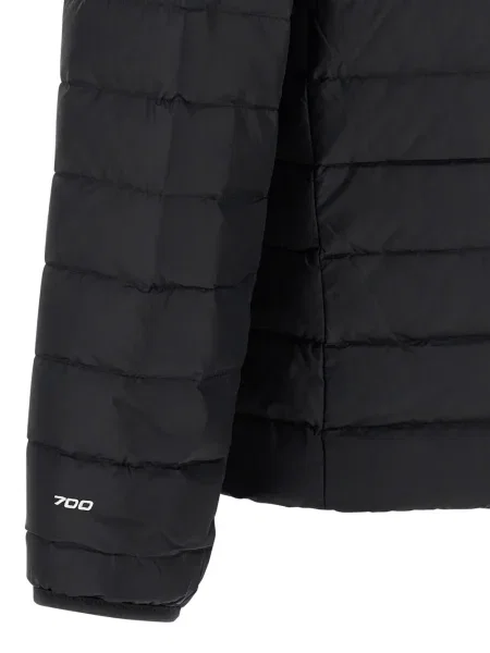Geacă The North Face cu glugă negru
