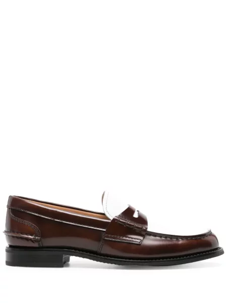 Pantofi loafer Church's din piele maro