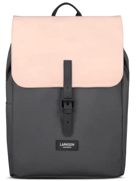 LARKSON Rucsac Ida metalic / roz gri