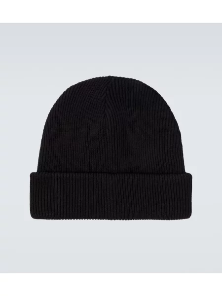 Căciulă Gucci de lână cu dungi negru