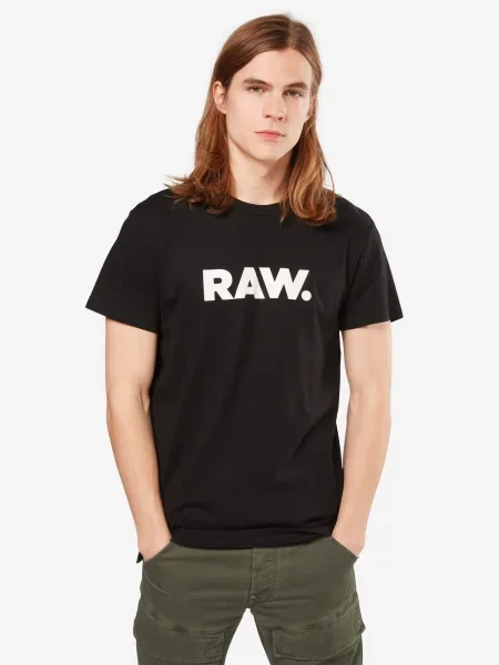 G-Star Raw Tricou Holorn negru