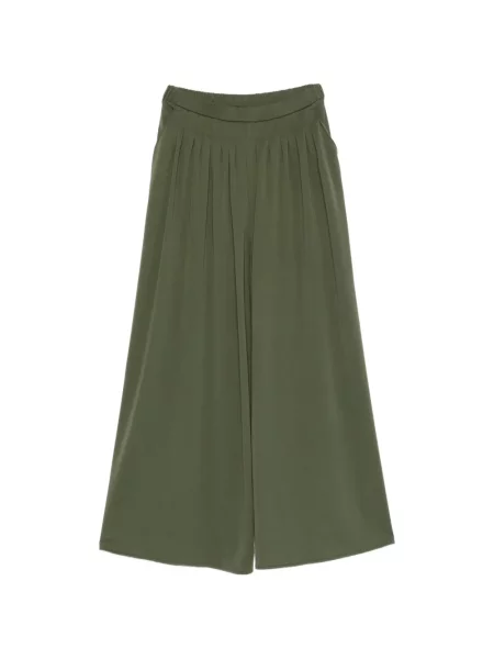 Pantaloni palazzo Max Mara verde