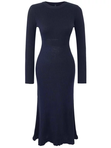 Trendyol Rochie tricotat bleumarin