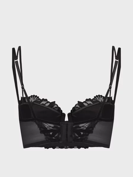 Бюстгальтер балконет Calvin Klein черный